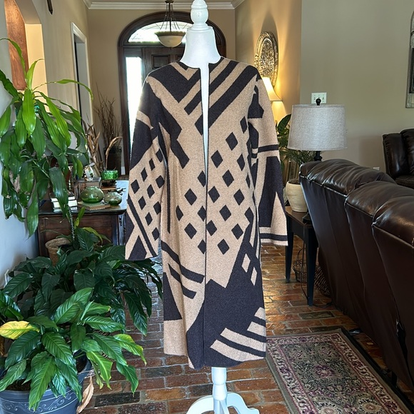 Worth New York Wool Duster/cardigan sz S - Picture 2 of 14